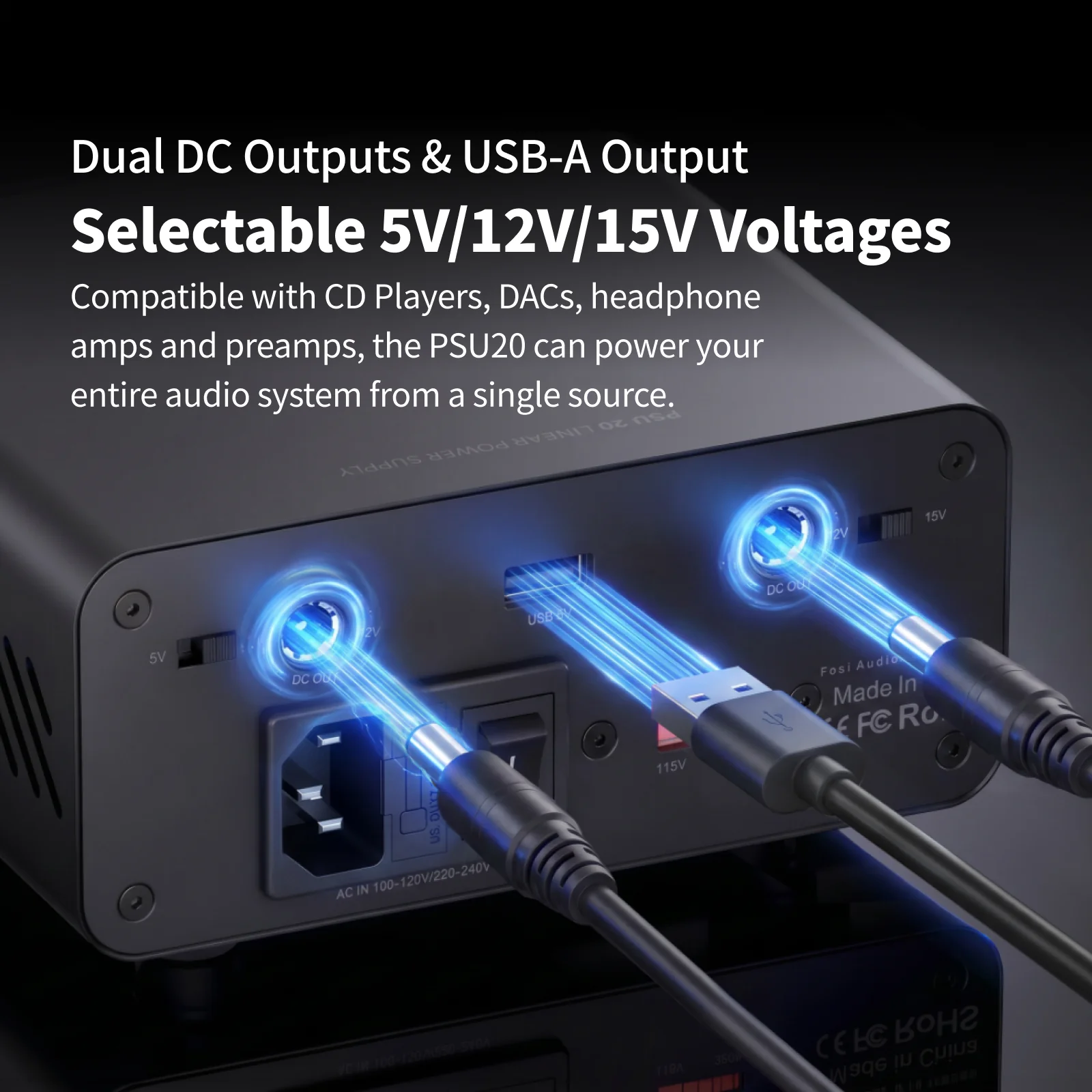 Fosi Audio PSU20